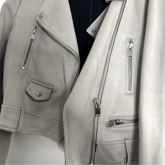 Suede leather style jacket - Picture 2 of 4